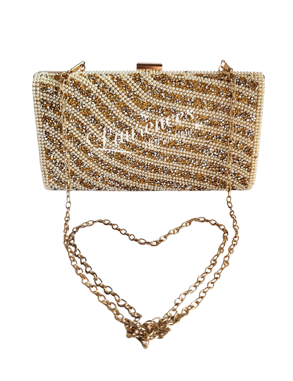 Cartera de Mano Dorado