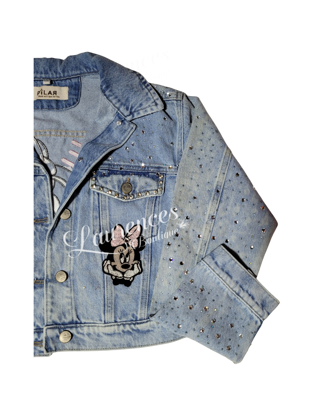 Casaca Jeans de Minnie Mouse