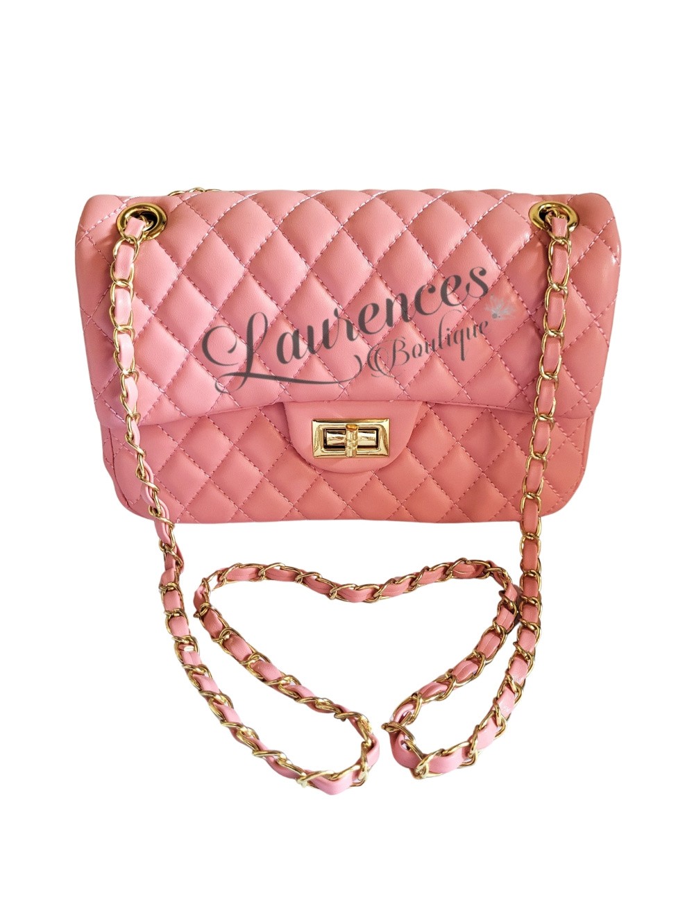 Cartera Modelo Chanel Rosado