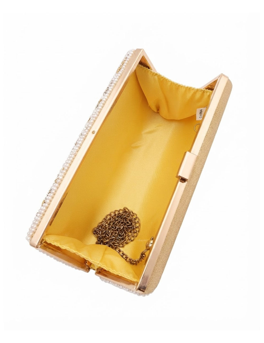 Cartera de Mano Dorado