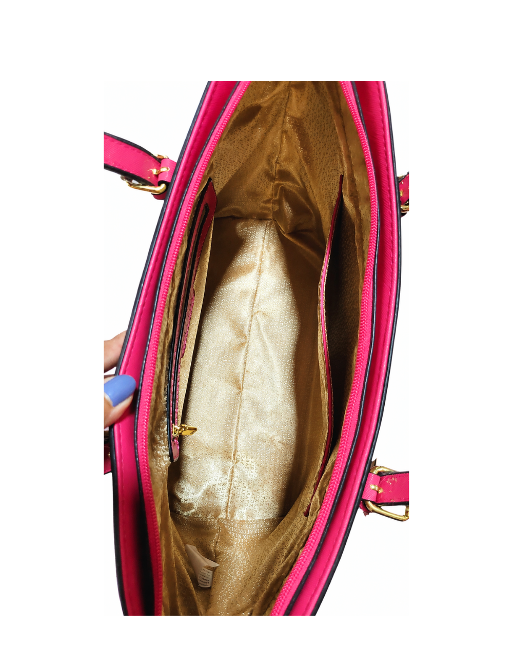 Cartera Floreada de 2 piezas Fucsia