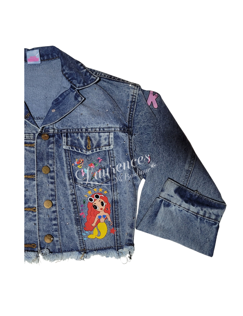 Casaca Jeans Karol G Mañana será Bonito